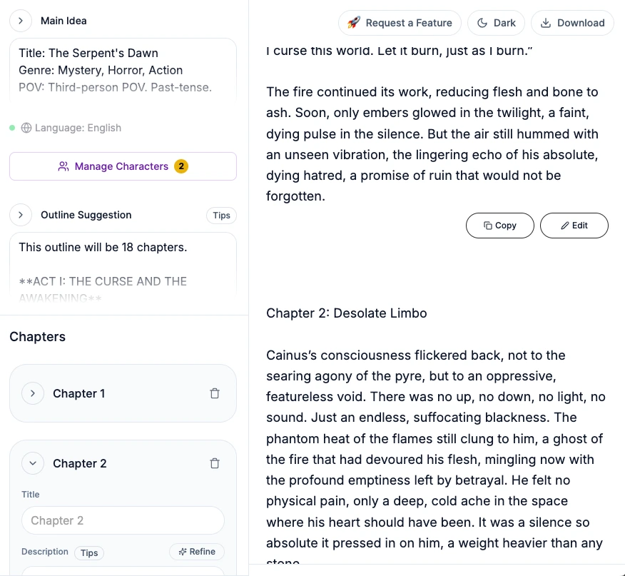 App screenshot preview